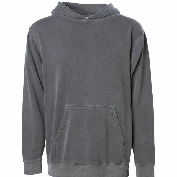 Youth Midweight Pigment-Dyed Hooded Sweatshirt Thumbnail