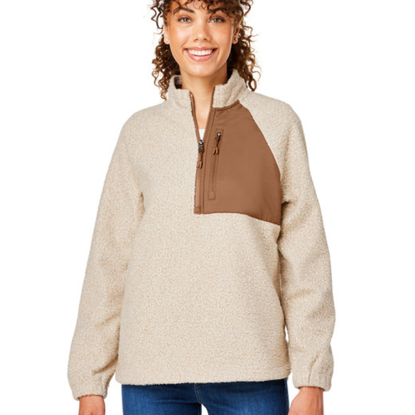 Ladies' Aura Sweater Fleece Quarter-Zip Thumbnail