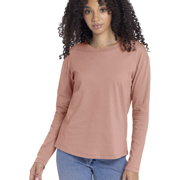 Ladies' Relaxed Long Sleeve T-Shirt Thumbnail
