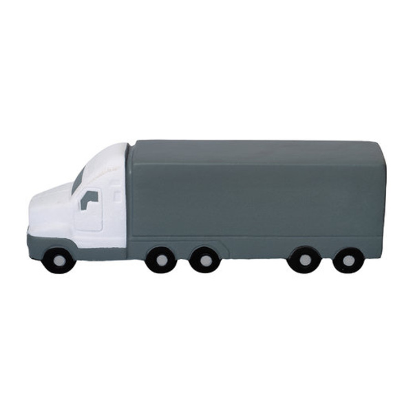 Semi-Trailer Truck Shape Stress Ball Thumbnail