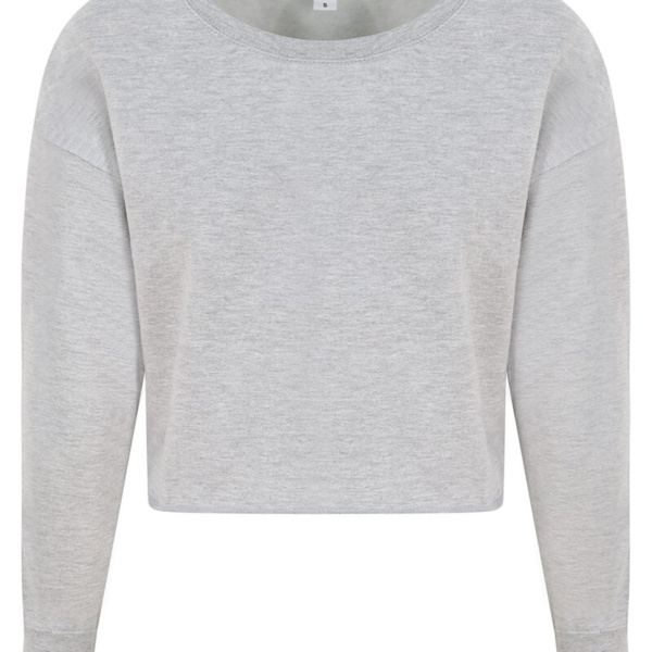 Women's Cropped Crewneck Sweatshirt Thumbnail