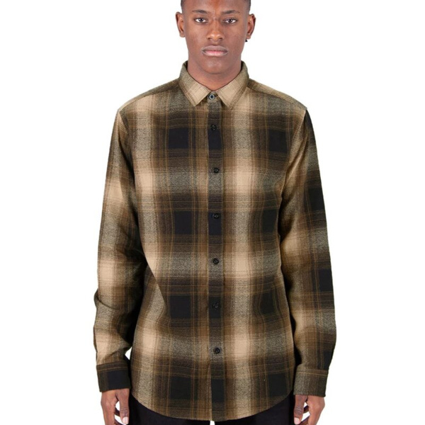 Unisex Plaid Flannel Overshirt Thumbnail