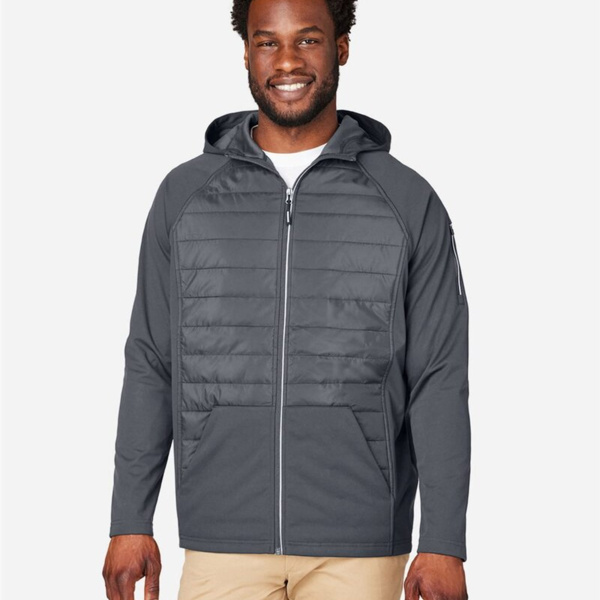 Unisex Techno Lite Hybrid Hooded Jacket Thumbnail