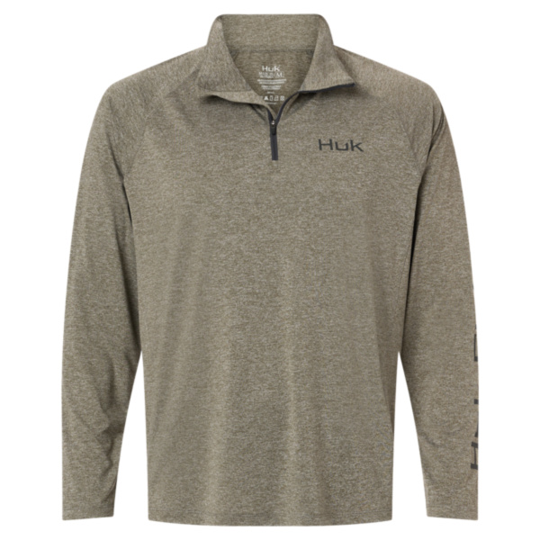 Men's Airweight Heather Quarter-Zip Pullover Thumbnail