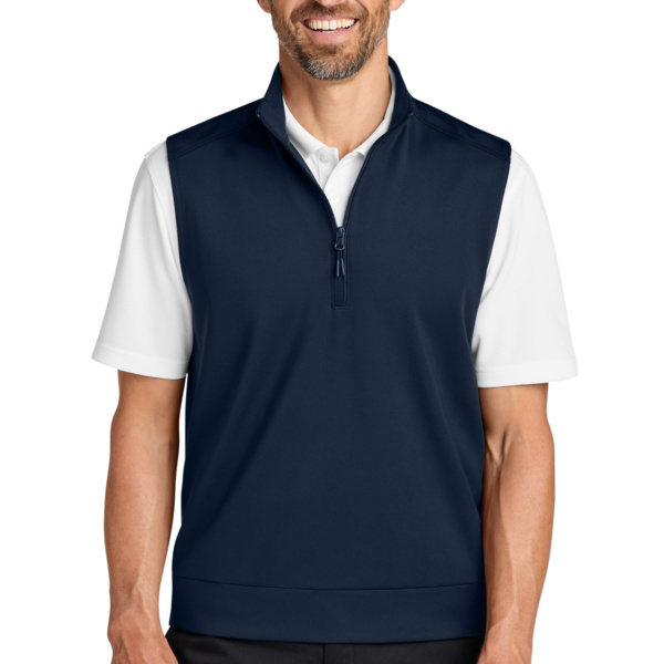 C Free ® Double Knit 1/4 Zip Vest Thumbnail
