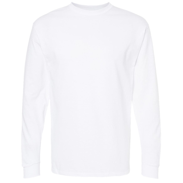 Unisex Gold Soft Touch Long Sleeve T-Shirt Thumbnail