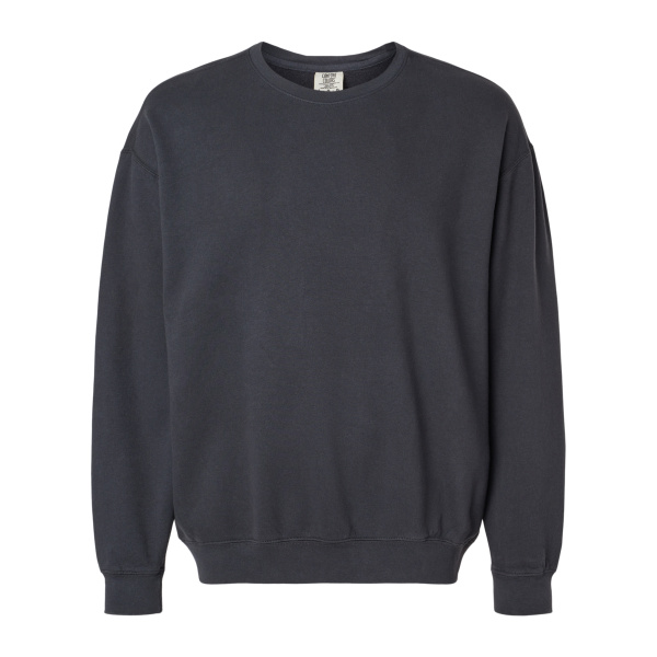 Unisex Garment-Dyed Lightweight Fleece Crewneck Sweatshirt Thumbnail