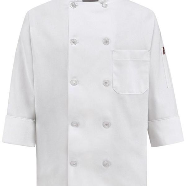 Women's Ten Button Chef Coat Thumbnail