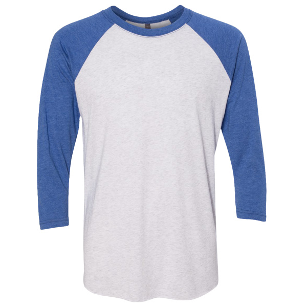 Unisex Triblend Three-Quarter Raglan T-Shirt Thumbnail