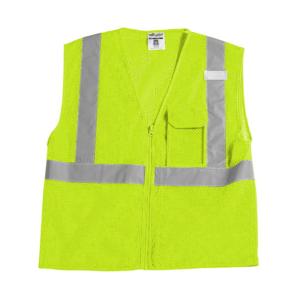 Unisex Clear ID Vest with Zipper Closure Thumbnail