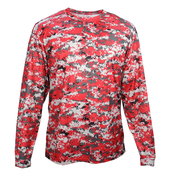 Youth Digital Camo Long Sleeve T-Shirt Thumbnail