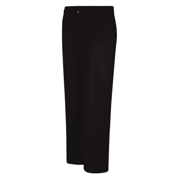 Women's Extended Sizes Plain Front Cotton Pants Thumbnail