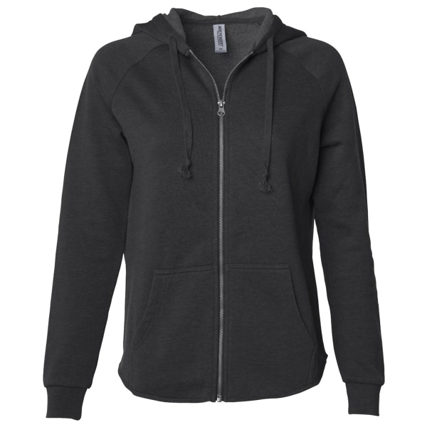 Women's California Wave Wash Full-Zip Hooded Sweatshirt Thumbnail