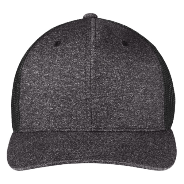 Flexfit ® Melange Mesh Back Trucker Cap Thumbnail