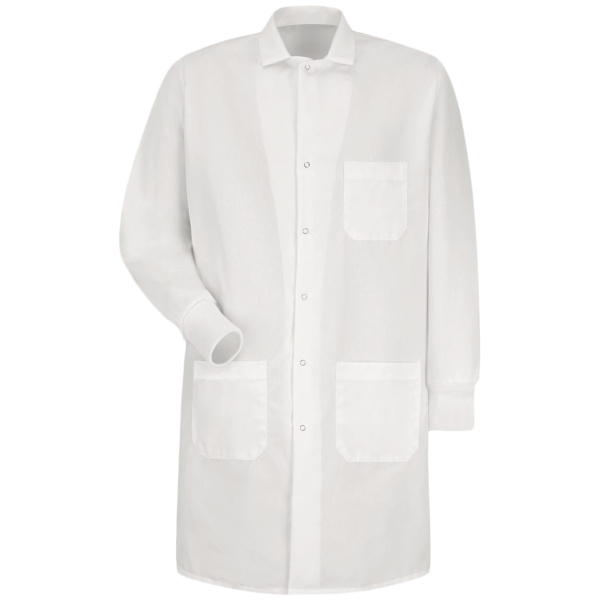 Unisex Poplin Specialized Cuffed Lab Coat Thumbnail