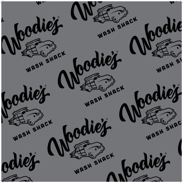 Woodie's Wash Shack Printed Microfiber Towel Box Thumbnail