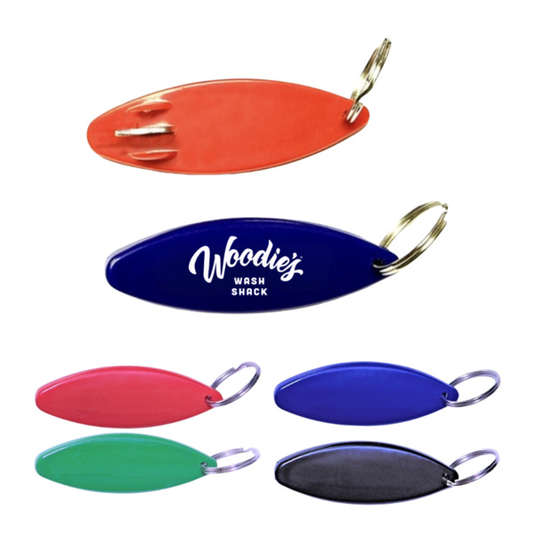 Surfboard Bottle Opener Keychain – Surfboard Shaped Key Ring with Metal Bottle Opener Thumbnail