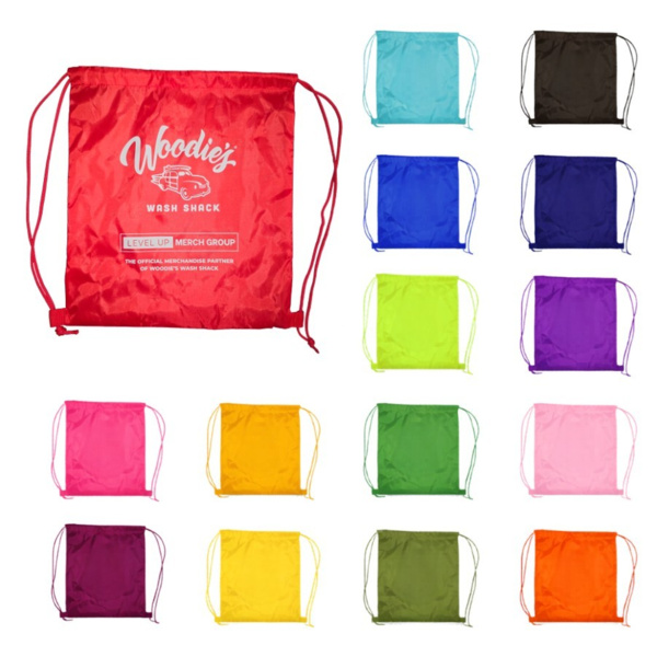 Non-Woven Drawstring Backpack Bag – 80 GSM Water-Resistant Recycled Polypropylene Sport Pack Thumbnail