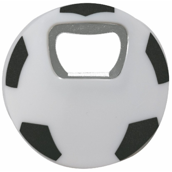 Magnetic Soccer Ball Bottle Opener – Custom Logo Round Metal Cap Opener with Fridge Magnet Thumbnail