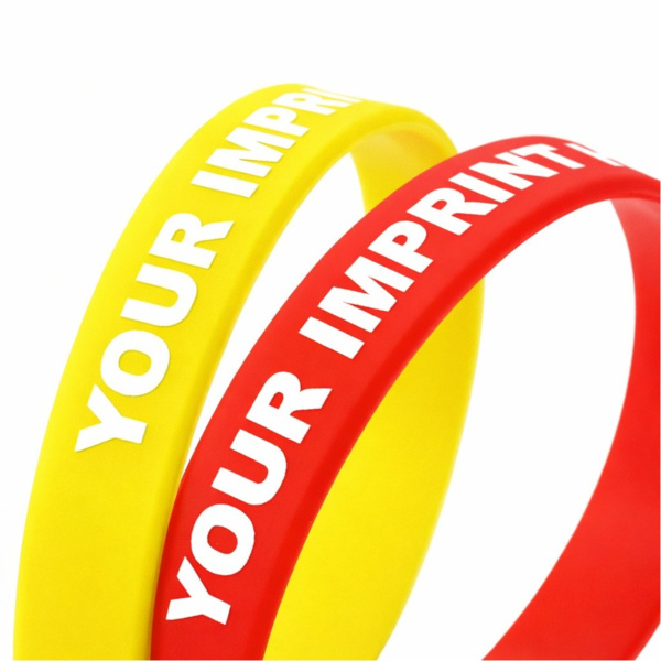 Silicone Wristband – Custom Debossed Rubber Bracelet for Events, Fundraisers, and Promotions Thumbnail