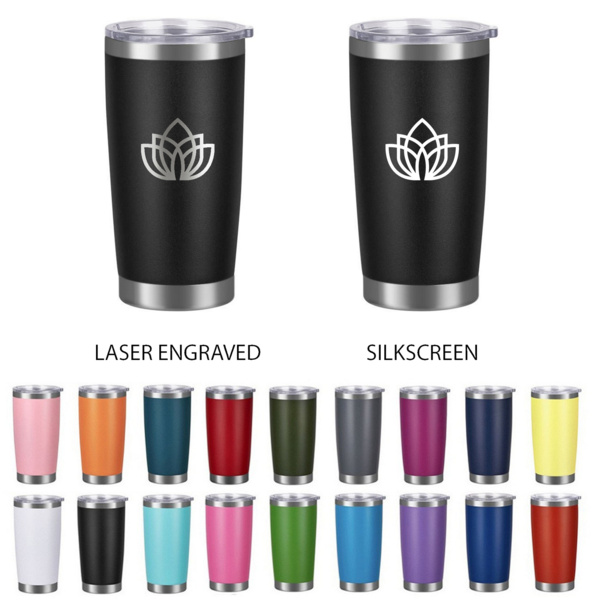 20 oz Insulated Stainless Steel Tumbler | Double Wall Travel Cup | Bulk Corporate Gift & Promotional Thumbnail