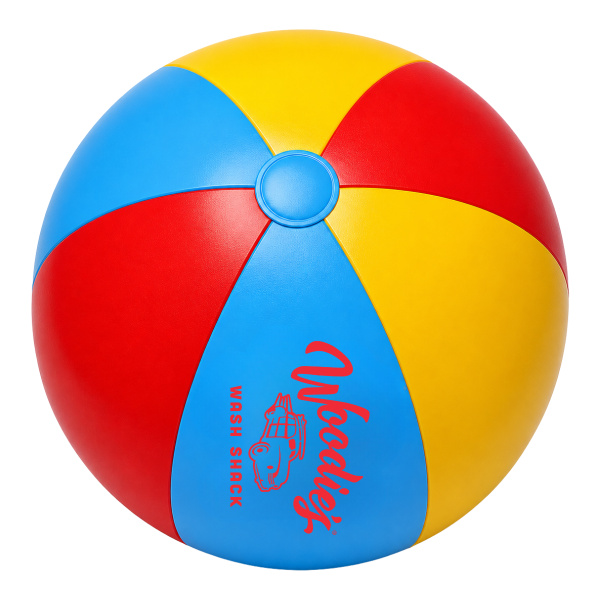 Woodie’s Wash Shack Custom 9” Beach Ball – Box of 250 Thumbnail