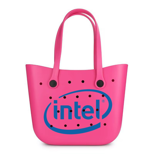 Waterproof EVA Tote Bag with Snap Button Handles (MEDIUM) Thumbnail