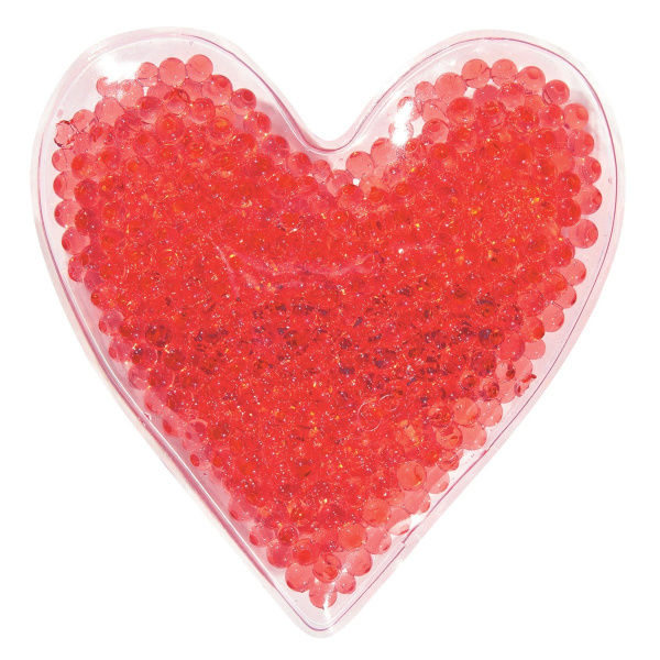 Heart Gel Bead Hot/Cold Pack – Reusable Therapeutic Ice & Heat Pack for Pain Relief & Wellness Promo Thumbnail