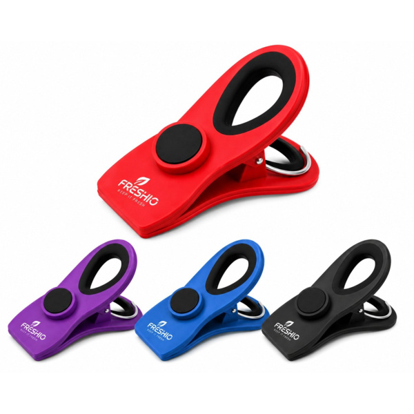 Magnetic Chip Bag Clip Snack Sealing Clip Refrigerator Clip Food Storage Sealer Thumbnail