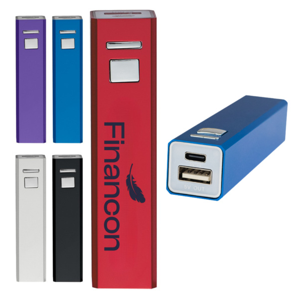 2200 mAh Power Bank Portable Phone Charger USB Battery Pack UL Listed Travel Charger Thumbnail