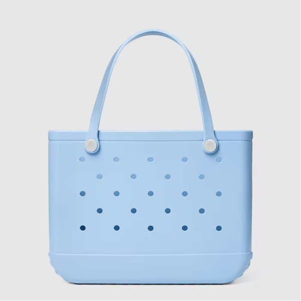 EVA Waterproof Beach Tote Bag – Bogg Style Custom Tote (LARGE) Thumbnail