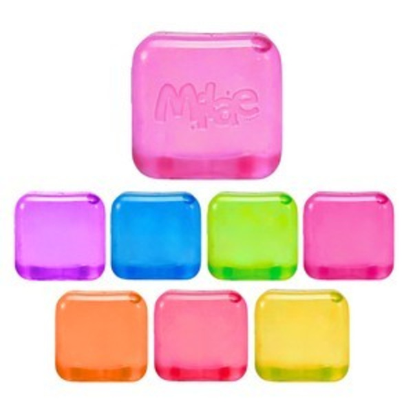 Squishy Ice Cube Stress Ball (NeeDoh Style Sensory Toy) Thumbnail