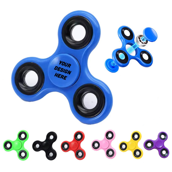 Fidget Spinner – Custom Logo Hand Spinner Stress Reliever with Weighted Bearings Thumbnail