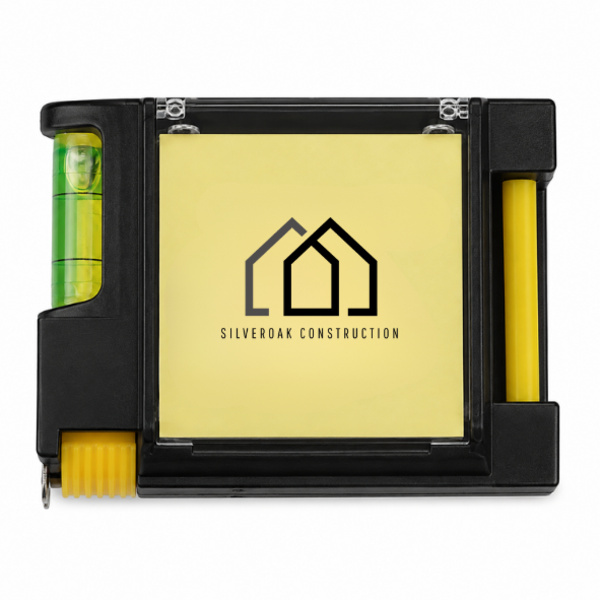 Multifunction Tape Measure with Level & Sticky Notes Thumbnail
