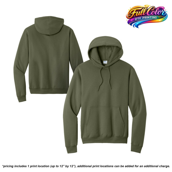 Port & Co™ Core Fleece Pullover Hooded Sweatshirt Thumbnail