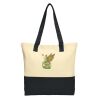 Colorblock Cotton Tote Thumbnail